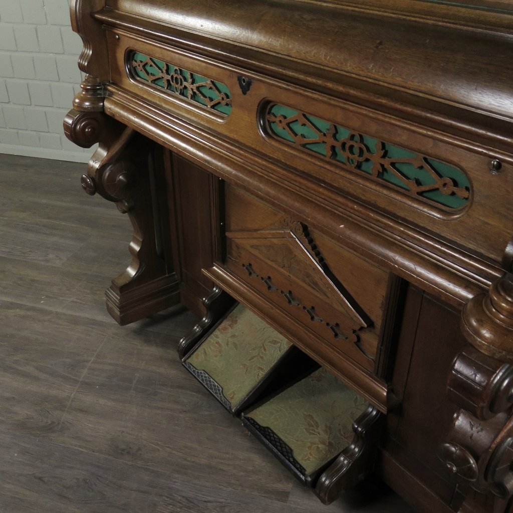Estey Harmonium Orgel Gründerzeit 1879 Eiche