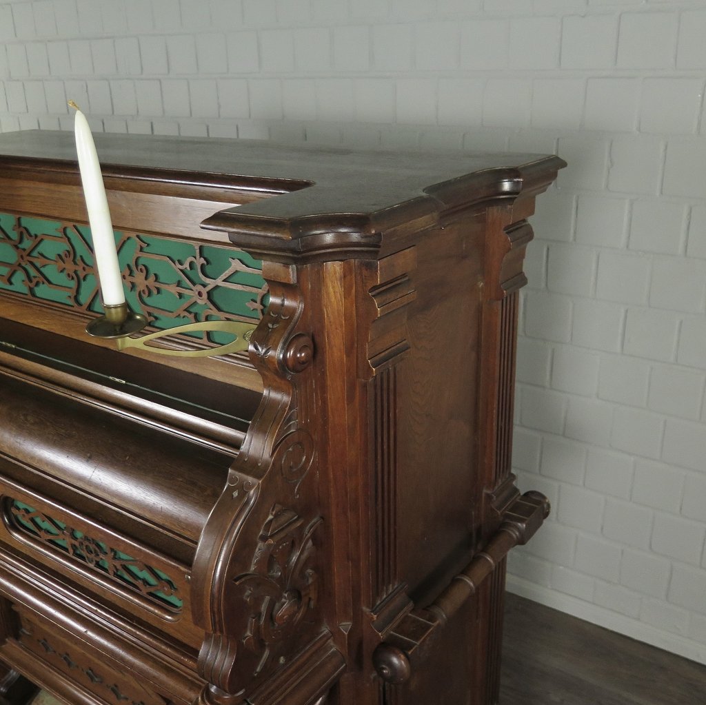 Estey Harmonium Orgel Gründerzeit 1879 Eiche