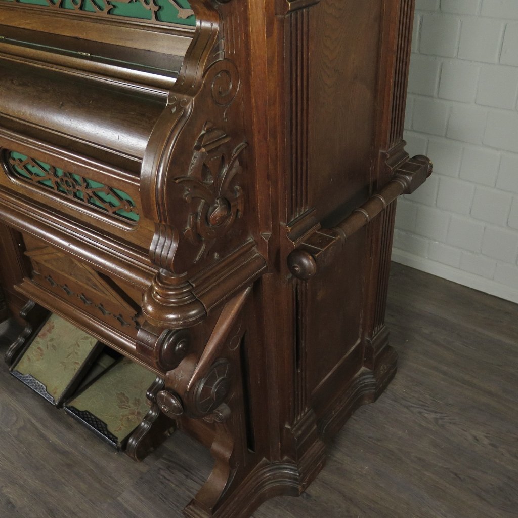 Estey Harmonium Orgel Gründerzeit 1879 Eiche