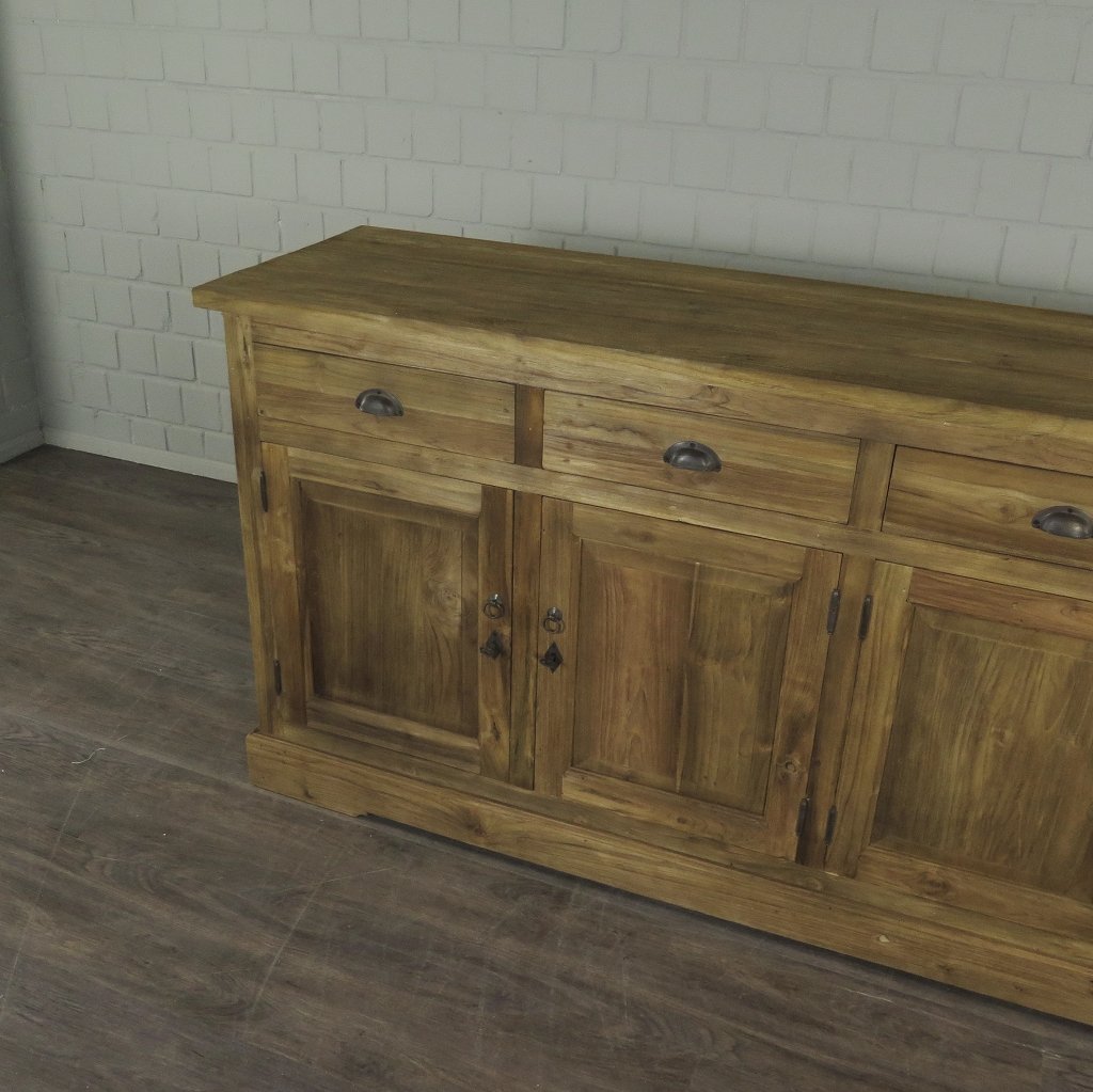 Sideboard Anrichte Teakholz 2,00 m