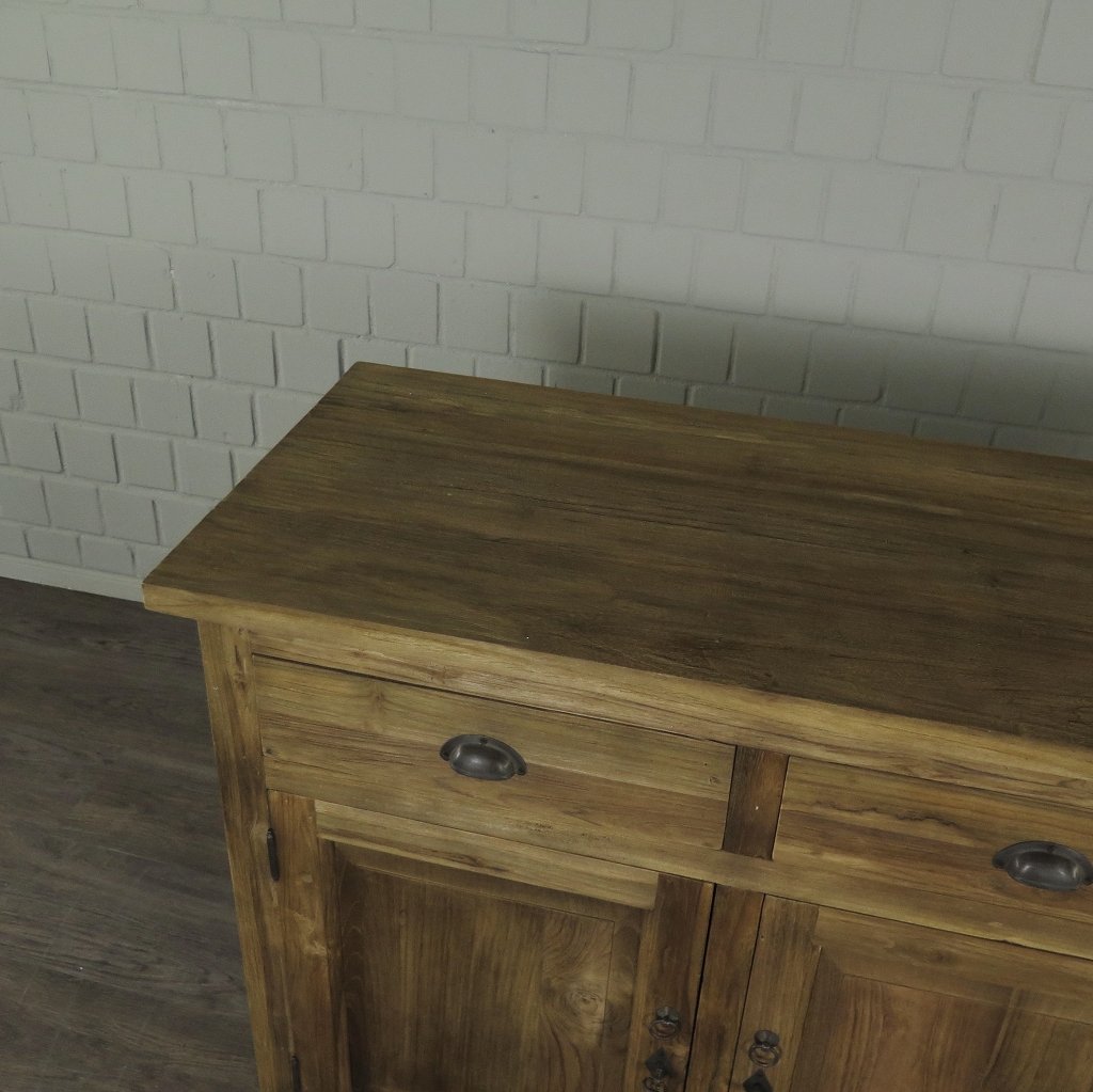 Sideboard Anrichte Teakholz 2,00 m
