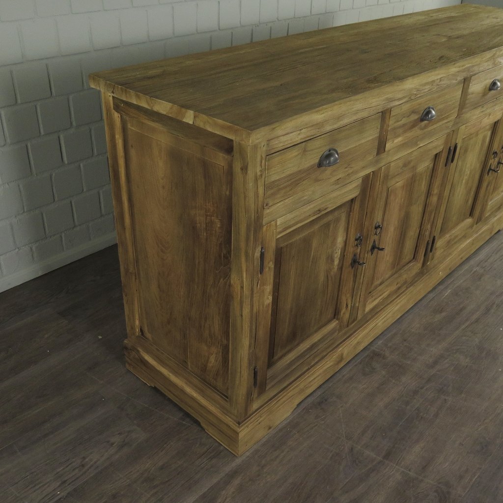 Sideboard Anrichte Teakholz 2,00 m