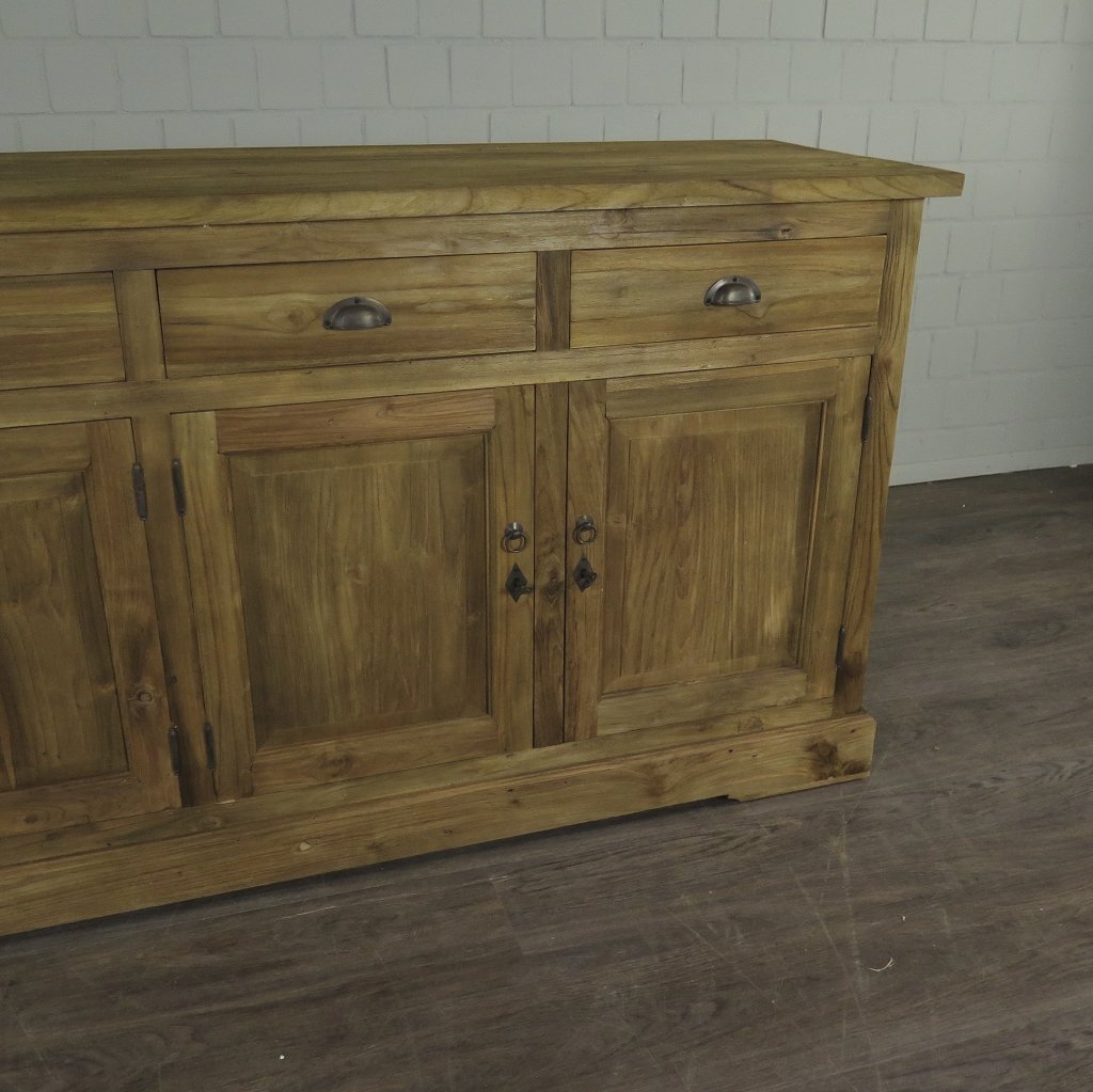 Sideboard Anrichte Teakholz 2,00 m