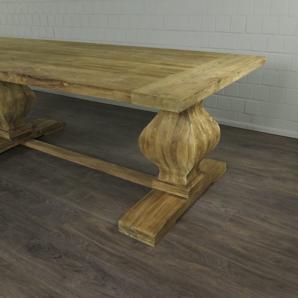Tisch Esstisch Teakholz 3,60 m x 1,00 m