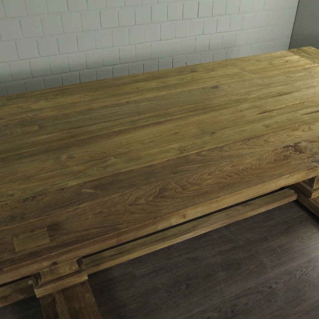 Tisch Esstisch Teakholz 3,60 m x 1,00 m