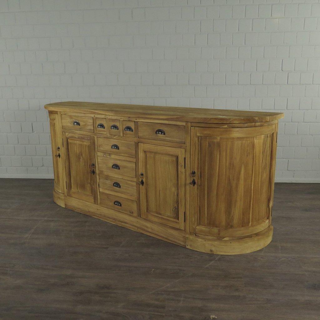 Sideboard Anrichte Teakholz 2,20 m