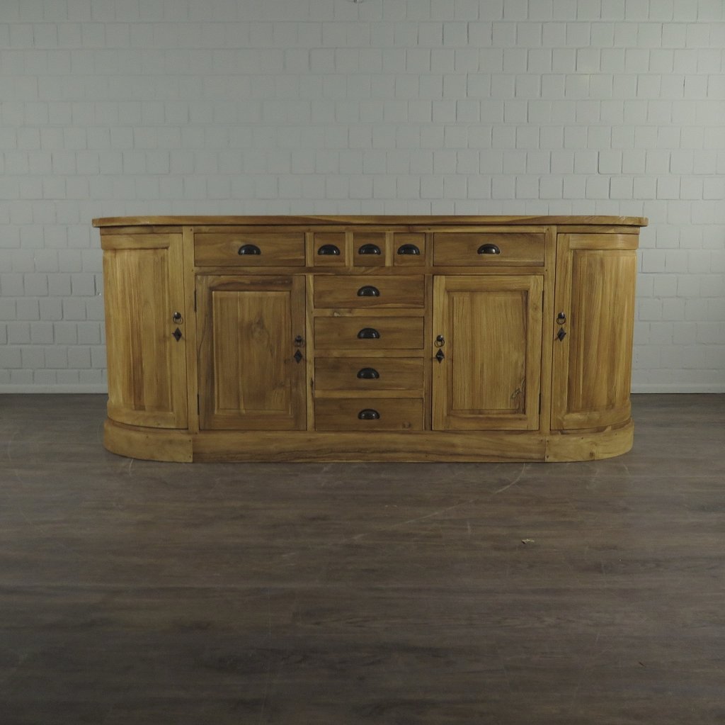 Sideboard Anrichte Teakholz 2,20 m