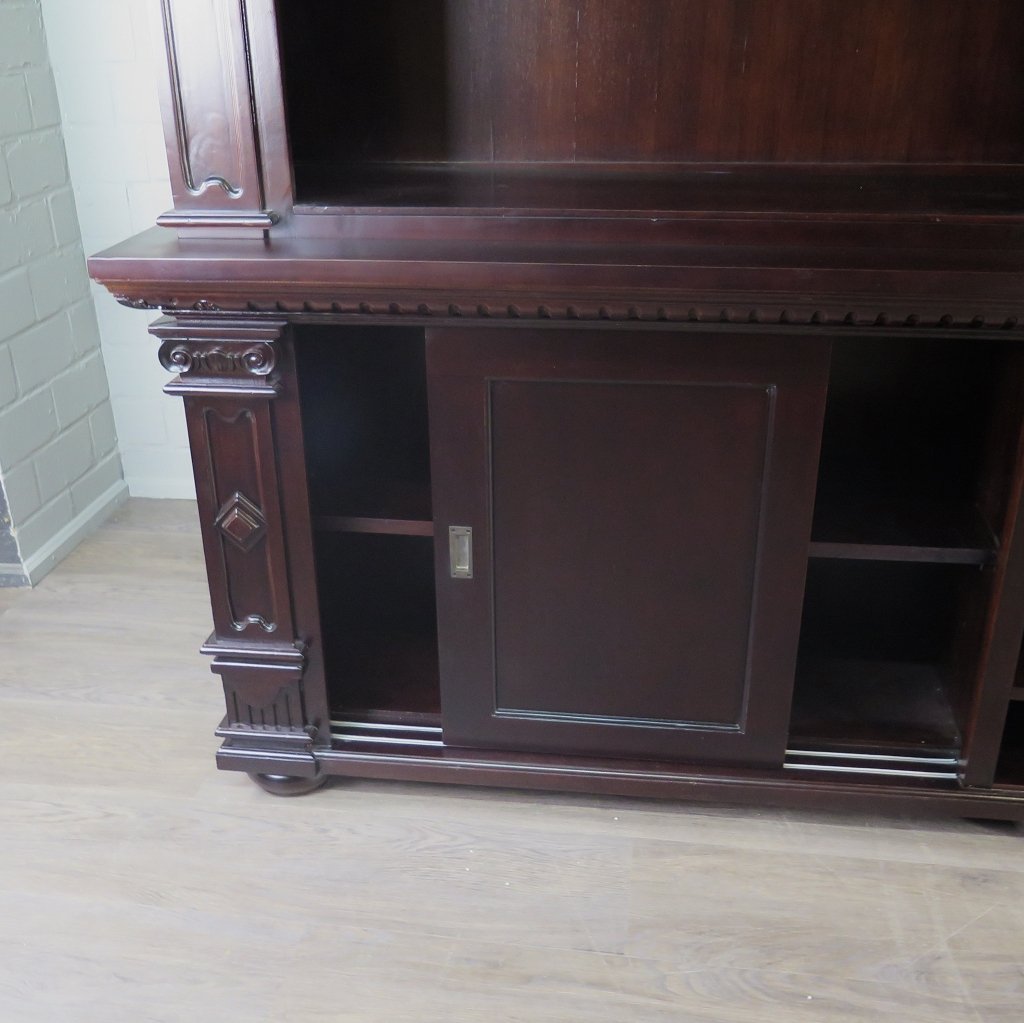 Regal Schrank Bella Mahagoni 3,75 m