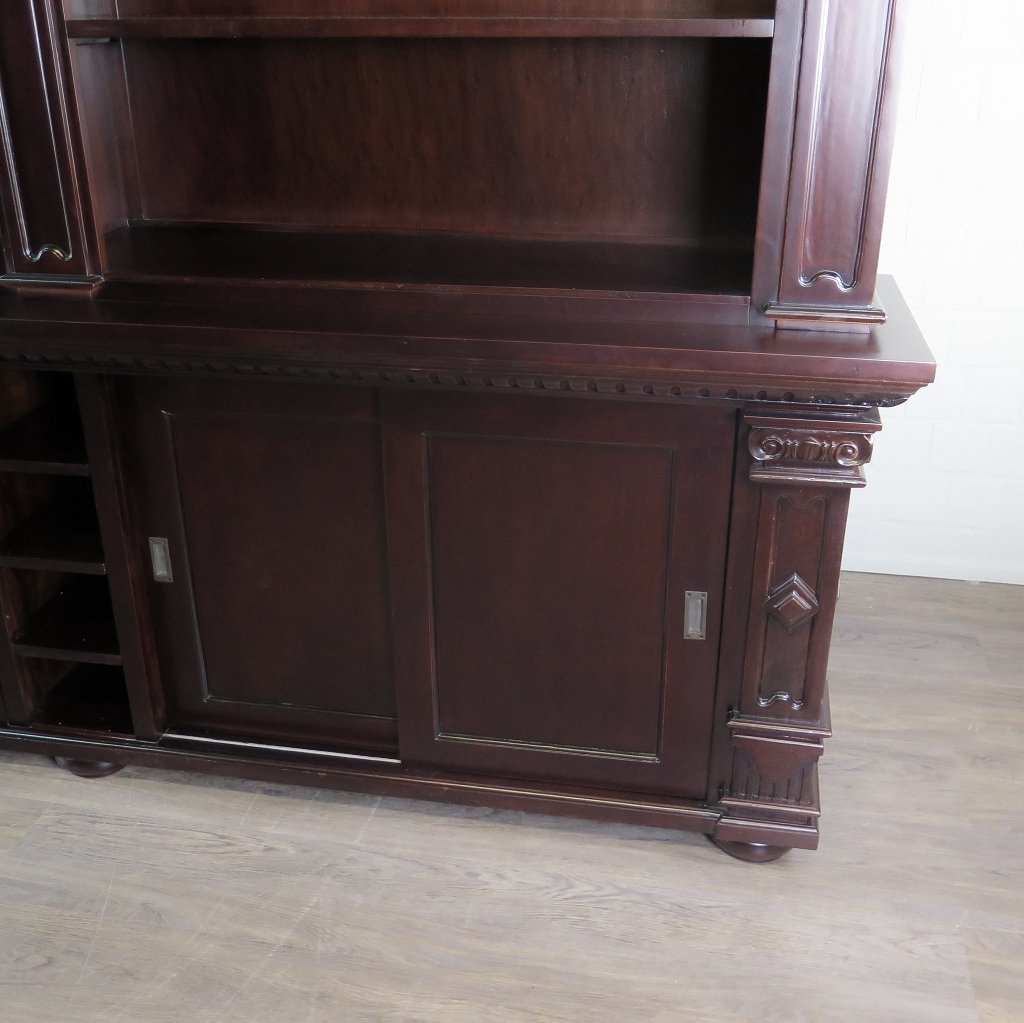Regal Schrank Bella Mahagoni 3,75 m