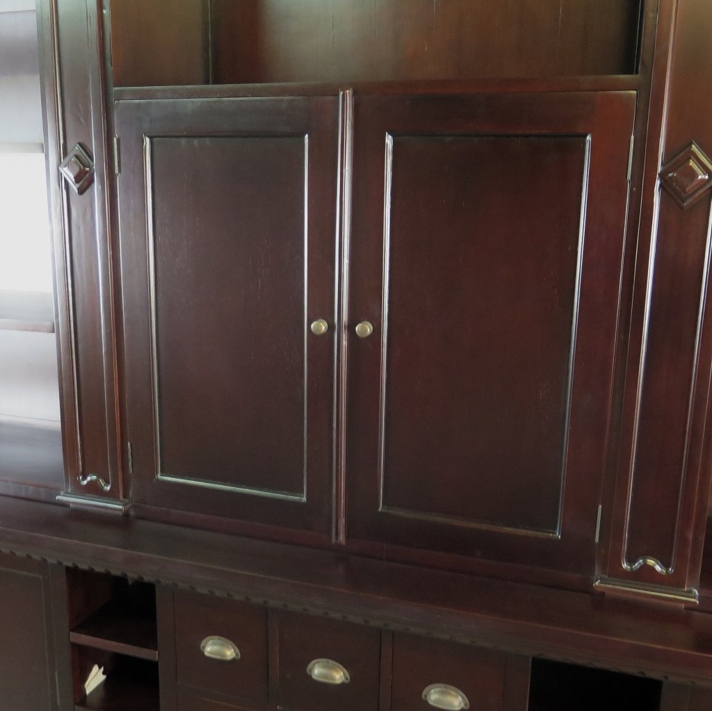 Regal Schrank Bella Mahagoni 3,75 m