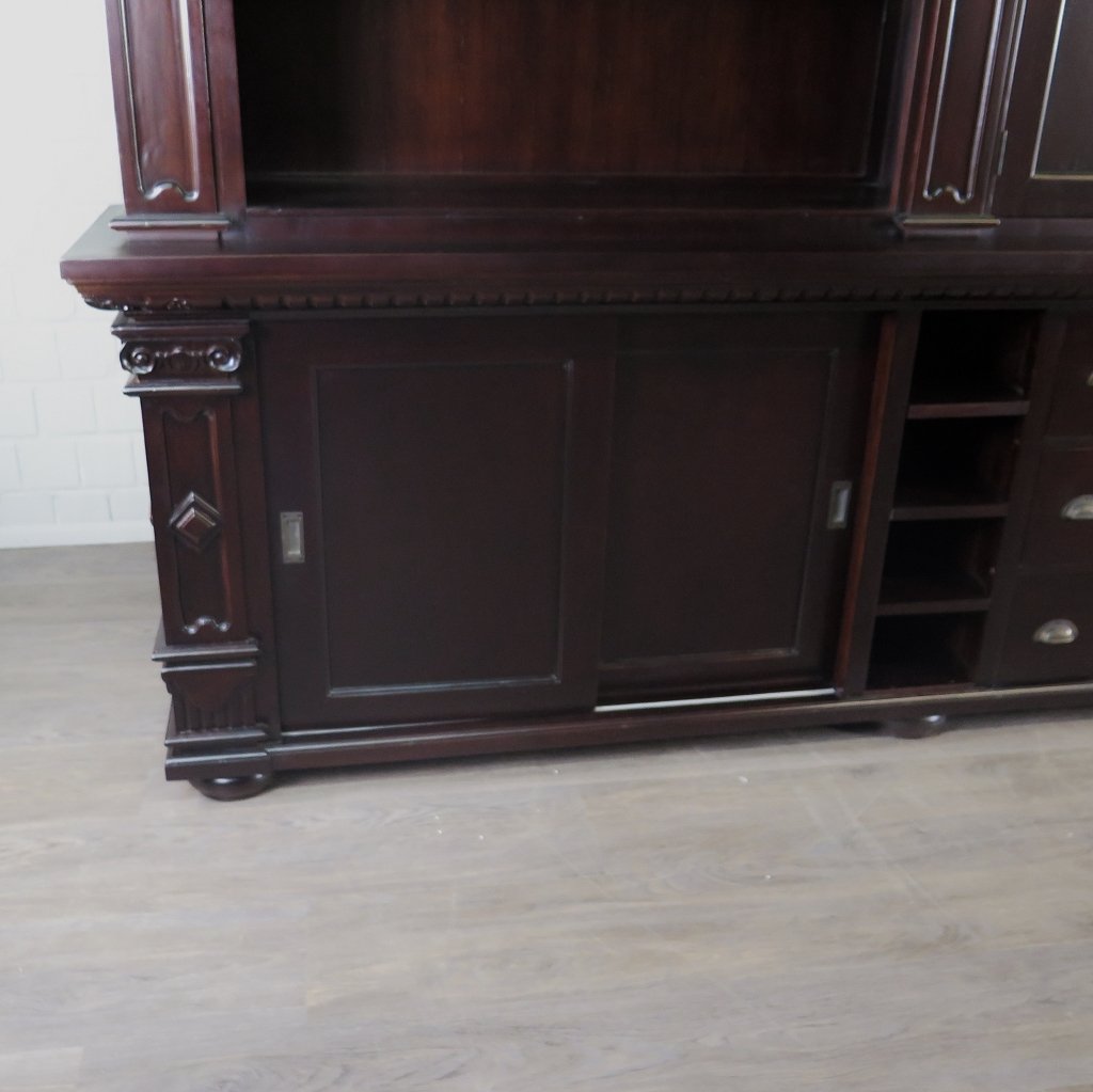 Regal Schrank Bella Mahagoni 3,75 m