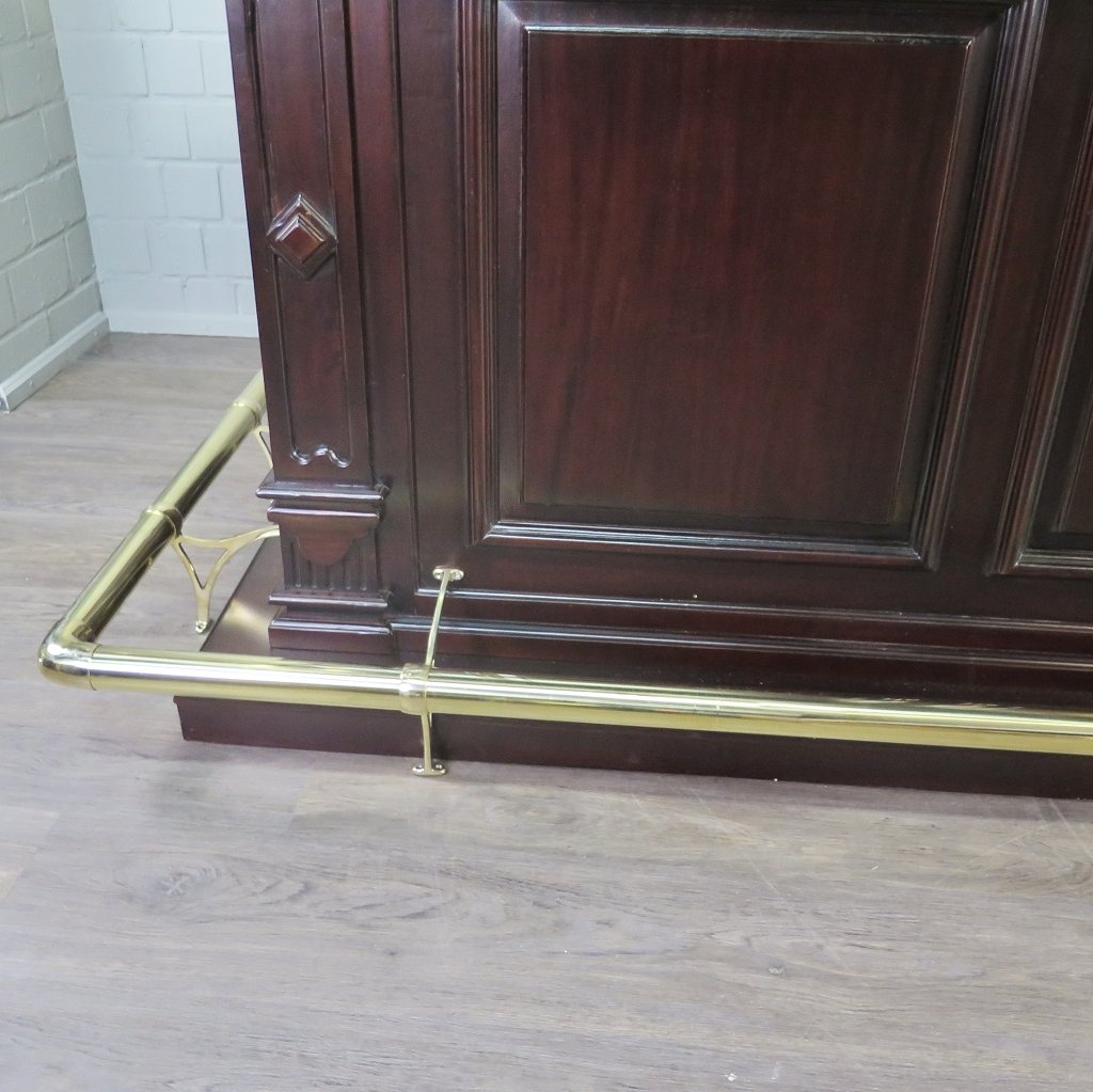 Theke Tresen Regal Bella Mahagoni 3,75 m