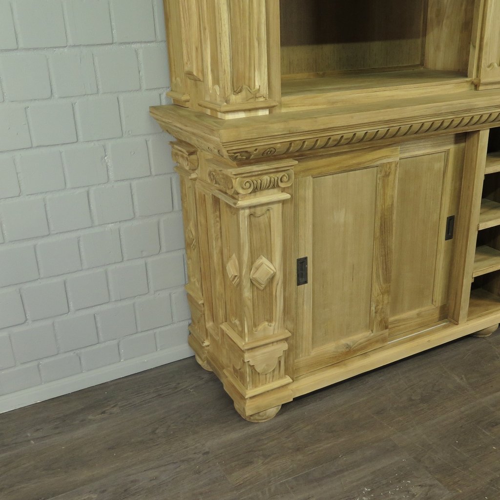 Theke Tresen Regal Bella Teakholz 3,00 m