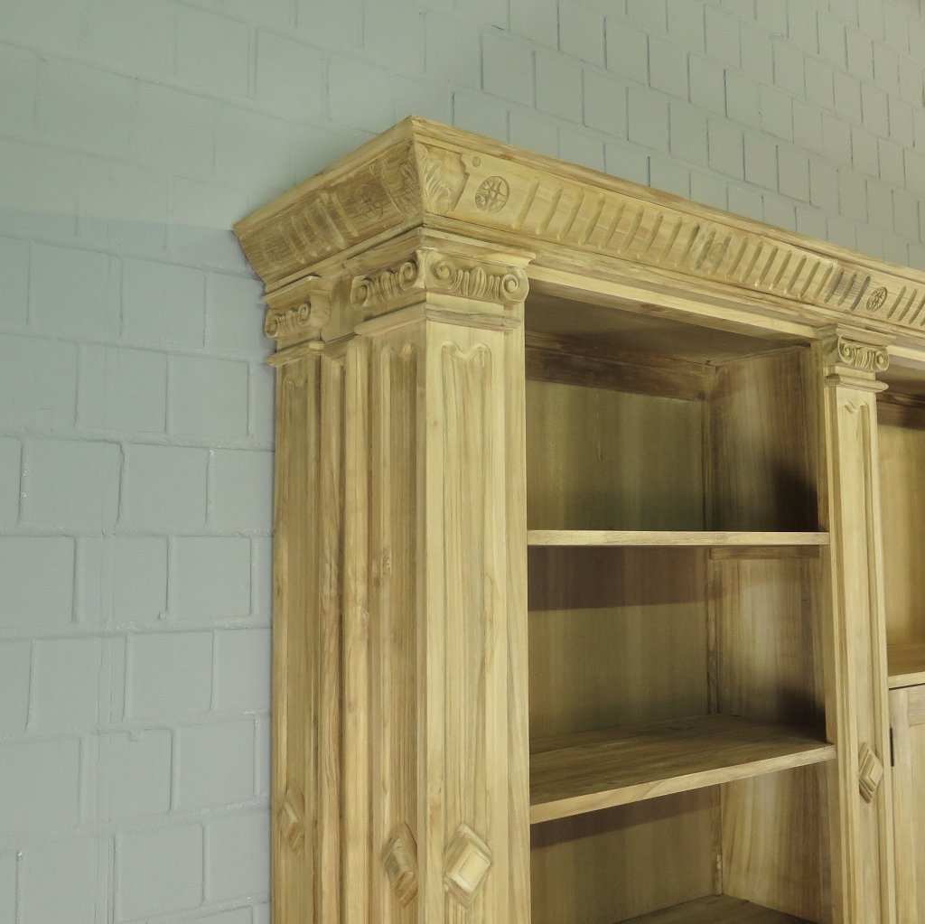 Theke Tresen Regal Bella Teakholz 3,00 m