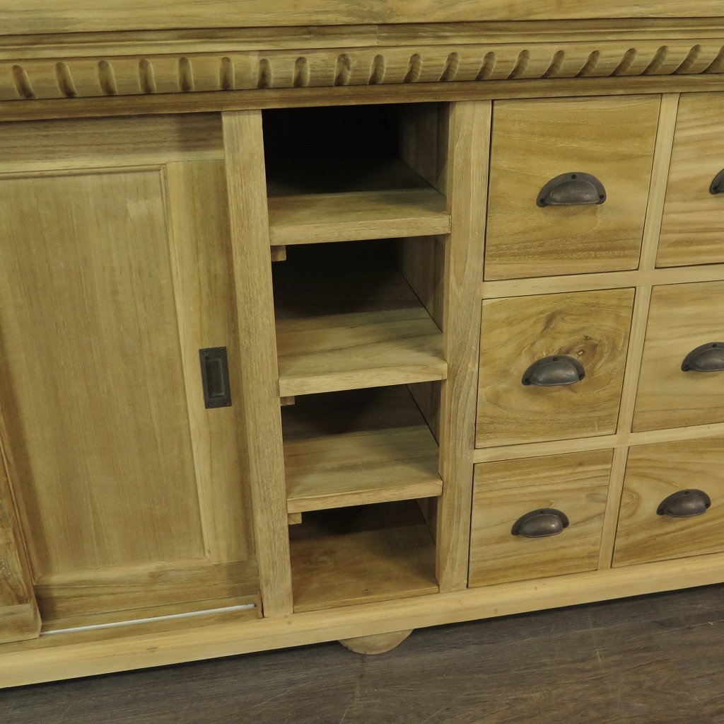 Regal Schrank Bella Teakholz 3,00 m