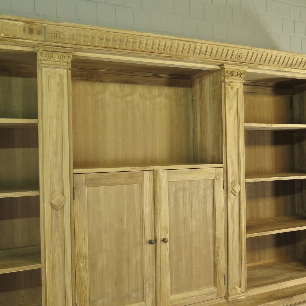 Theke Tresen Regal Bella Teakholz 3,00 m