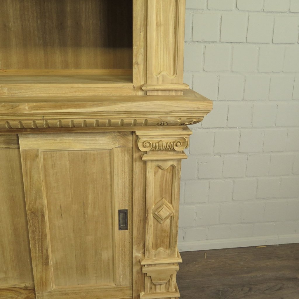 Theke Tresen Regal Bella Teakholz 3,00 m