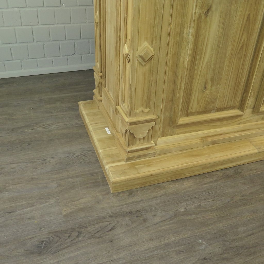 Theke Tresen Regal Bella Teakholz 3,00 m