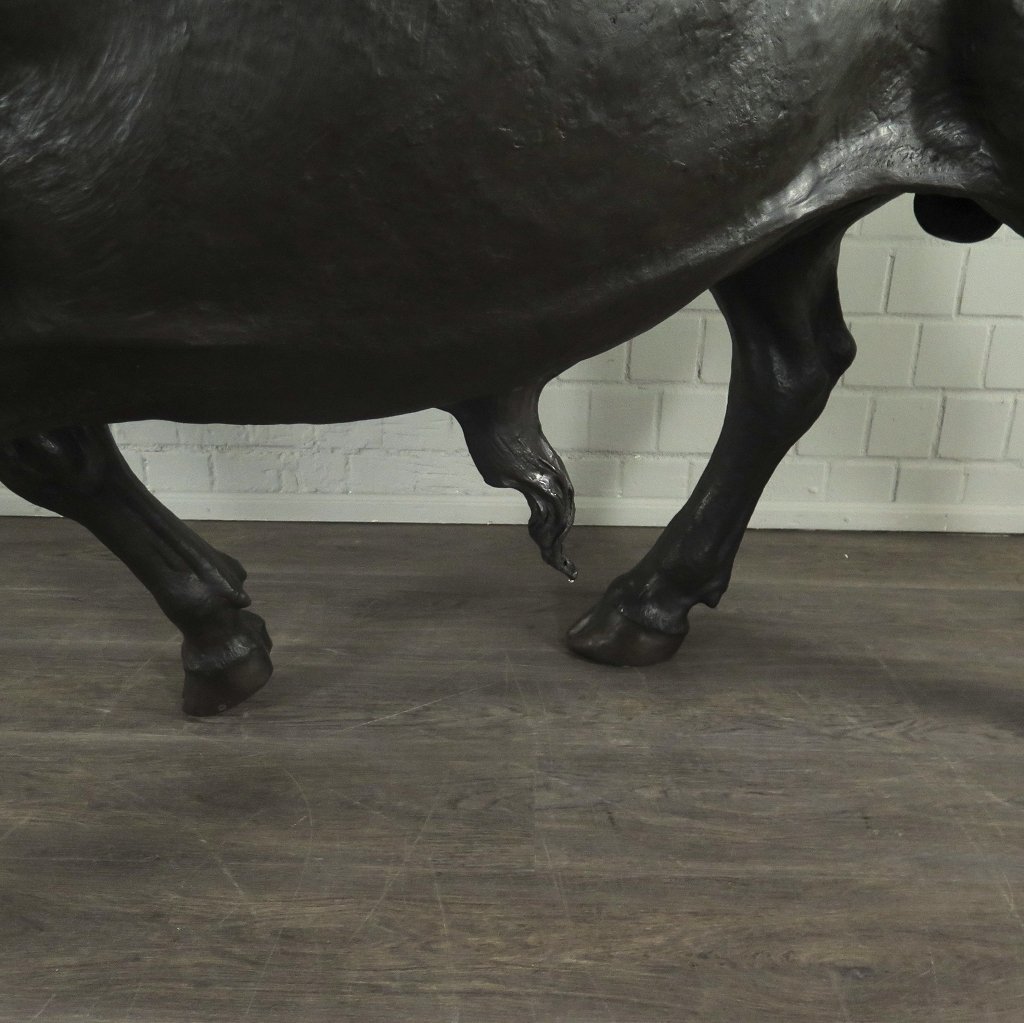 Skulptur Dekoration Stier Bronze 1,60 m