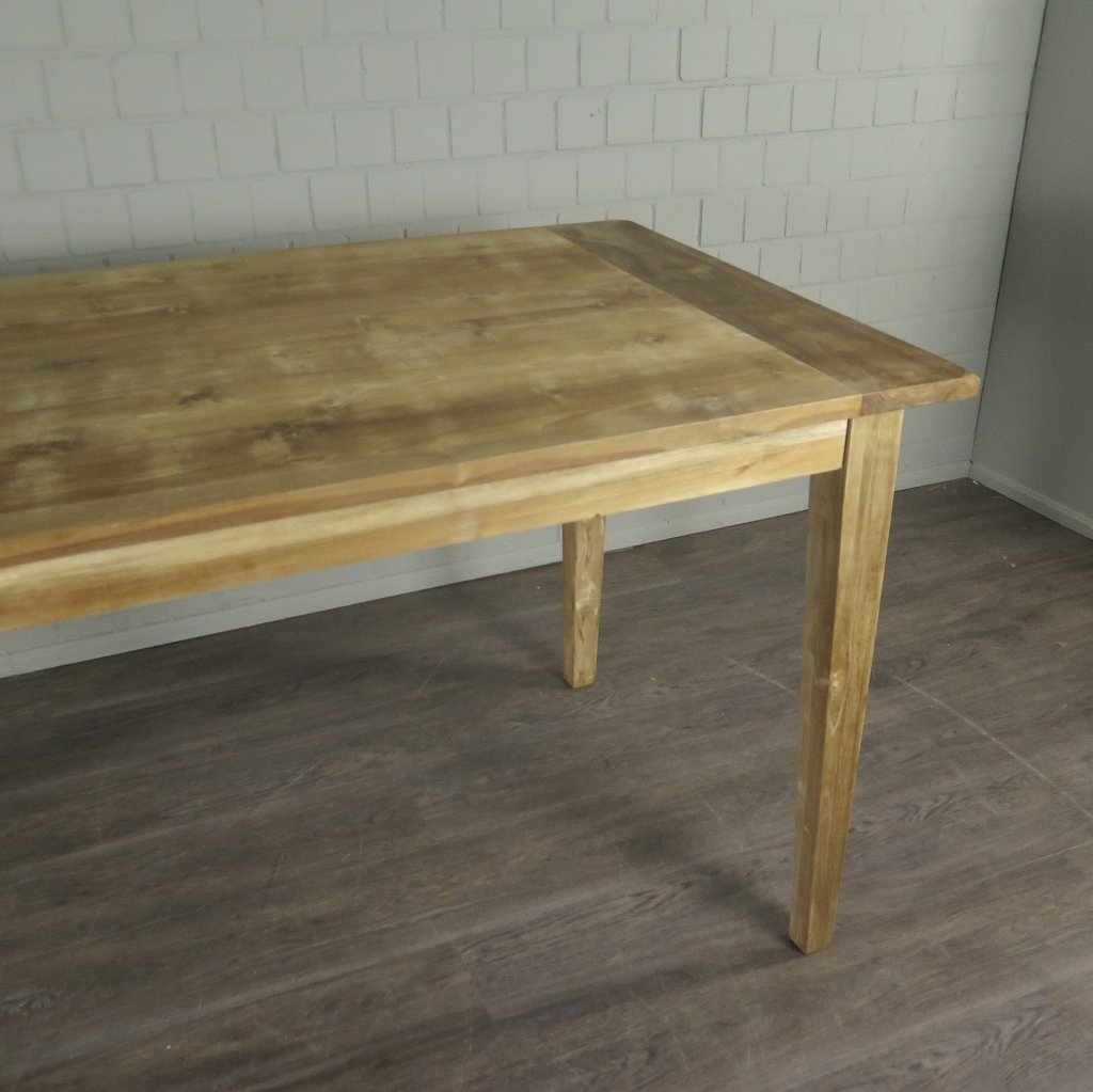Bistrotisch Cafetisch Teakholz 1,86 m x 1,00 m