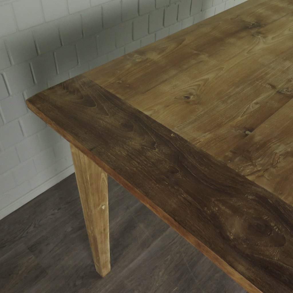 Bistrotisch Cafetisch Teakholz 1,86 m x 1,00 m