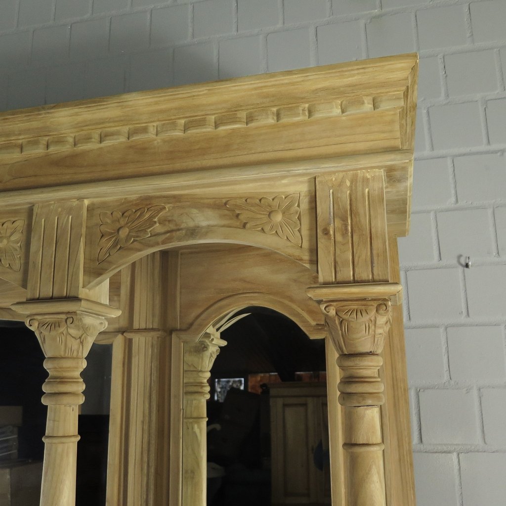Englische Bar Theke Teakholz 2,30 m