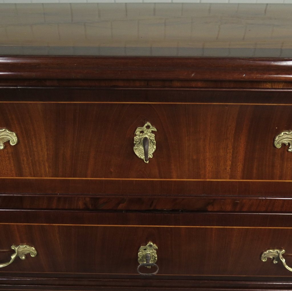 Kommode Barock 1790 Mahagoni