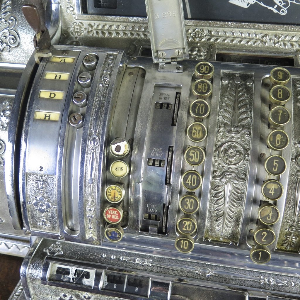 Ladenkasse National Jugendstil 1913