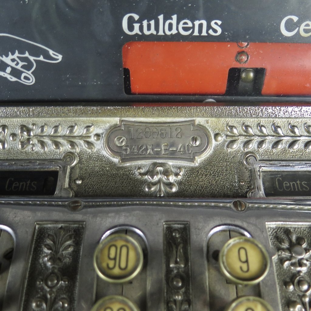 Ladenkasse National Jugendstil 1913
