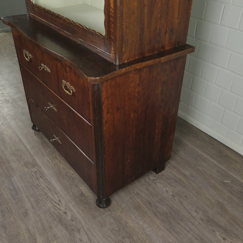 Vitrine Bücherschrank Biedermeier 1860 Mahagoni