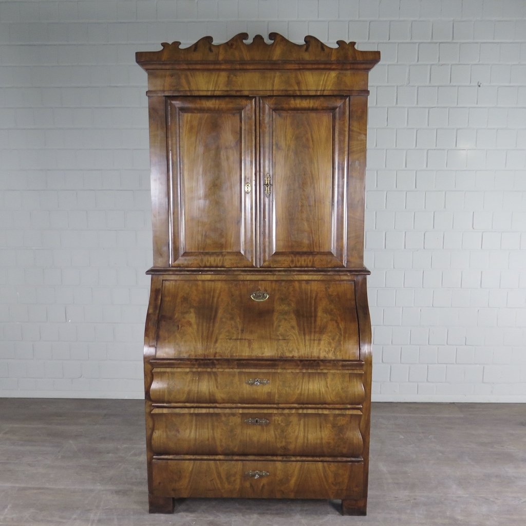 Sekretär Biedermeier 1850 Mahagoni