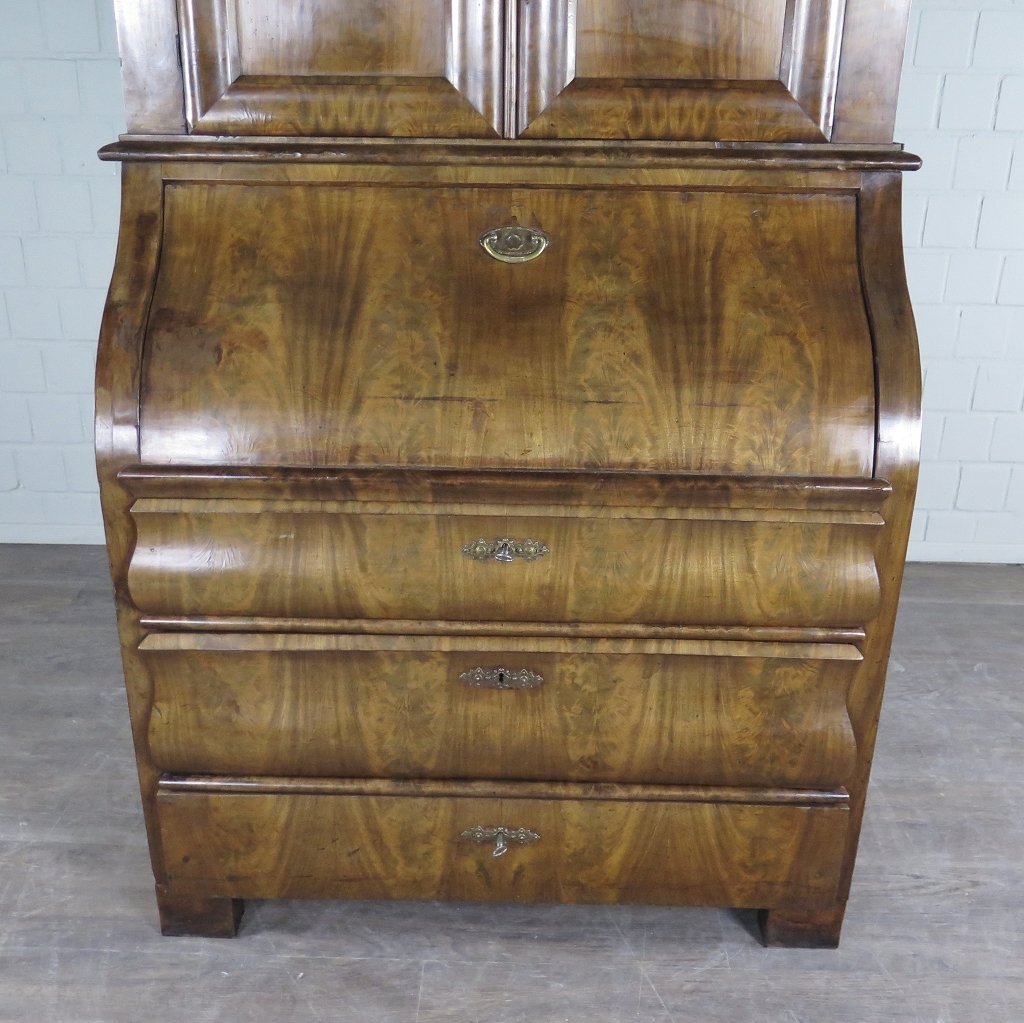 Sekretär Biedermeier 1850 Mahagoni