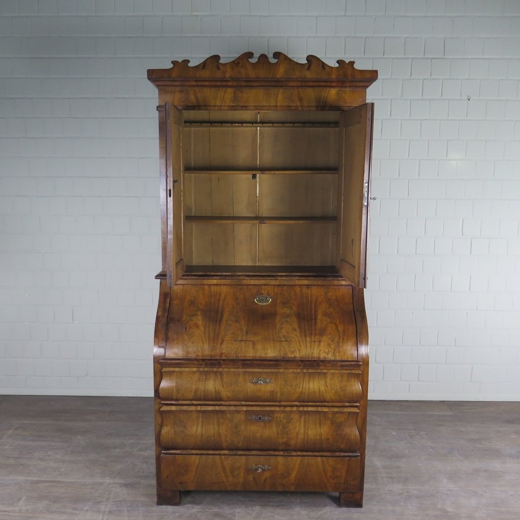 Sekretär Biedermeier 1850 Mahagoni