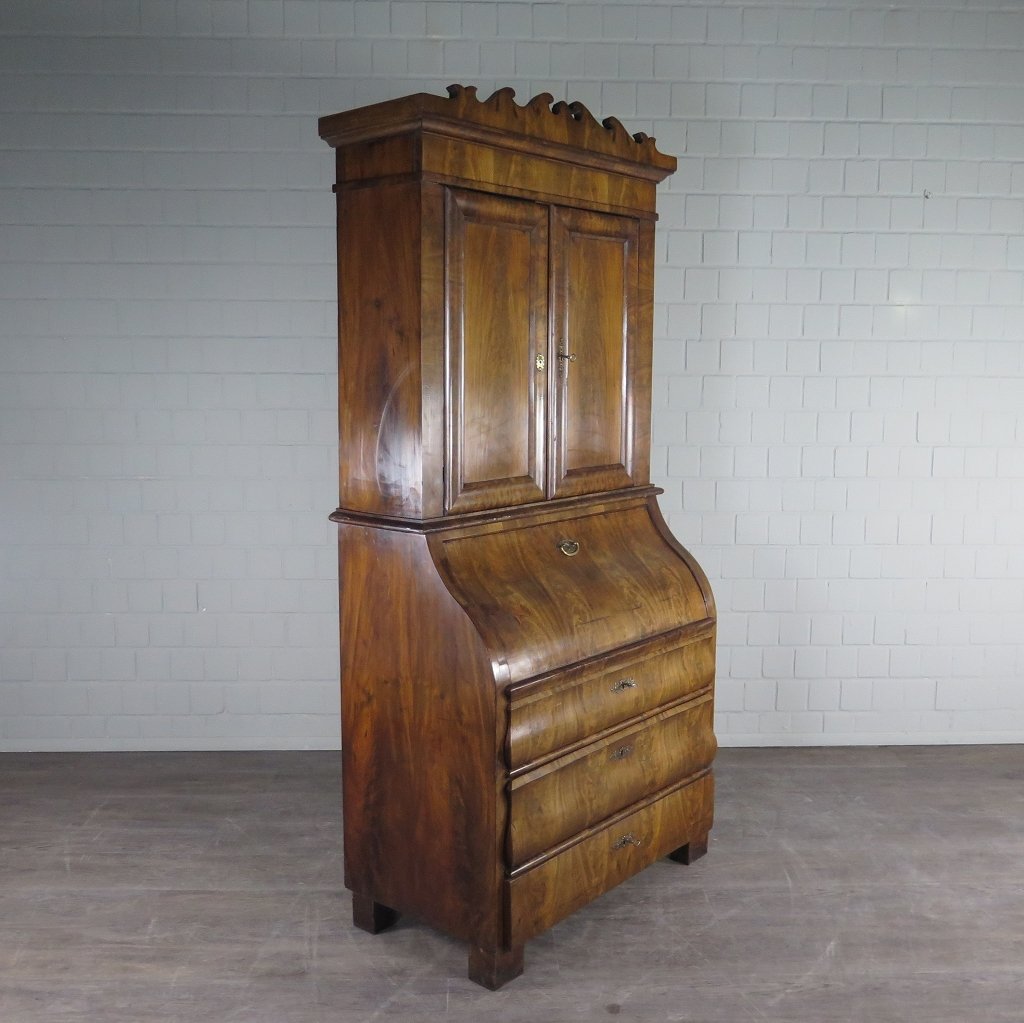 Sekretär Biedermeier 1850 Mahagoni 