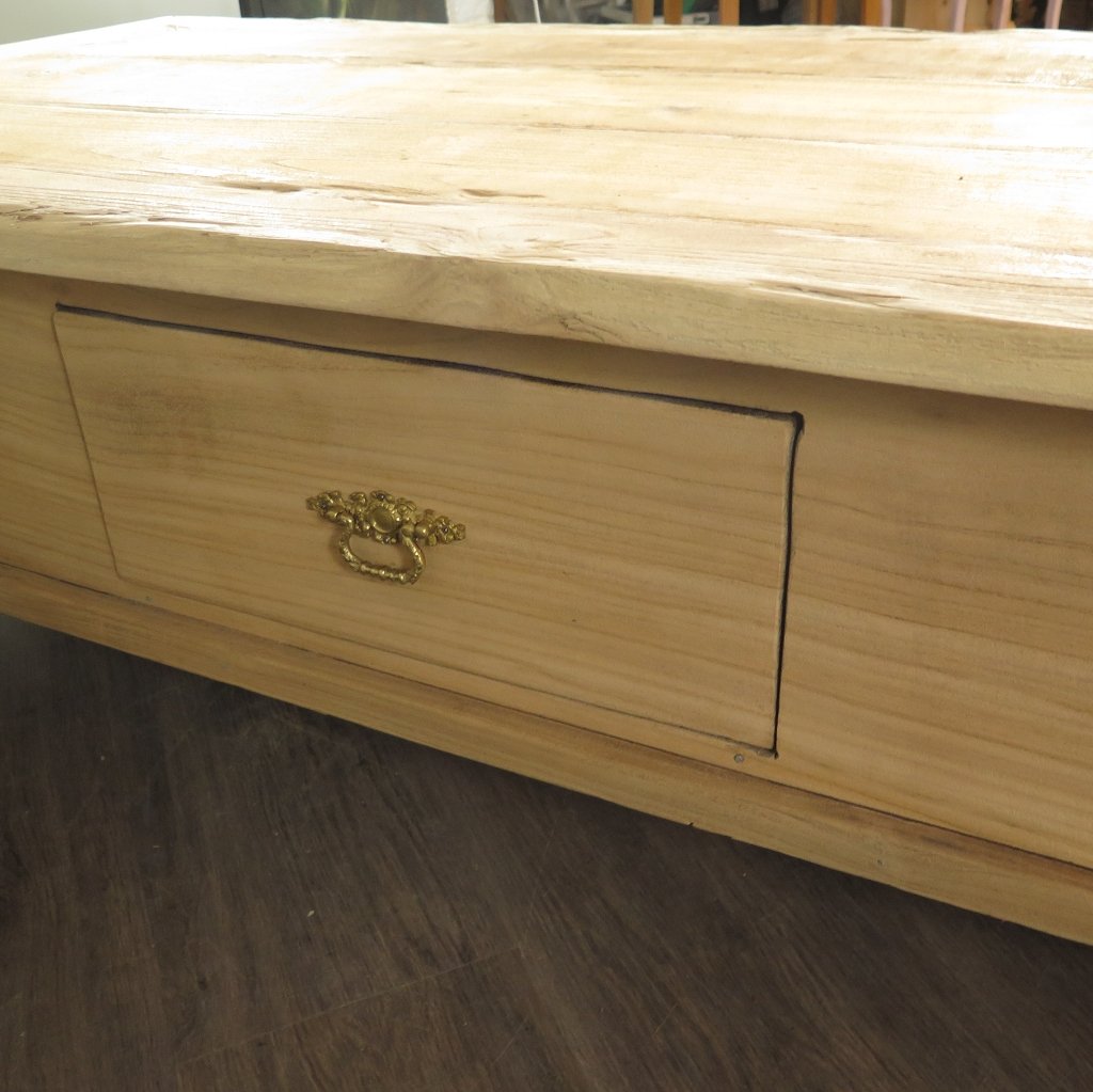 Couchtisch Teakholz 1,80 m x 0,88 m