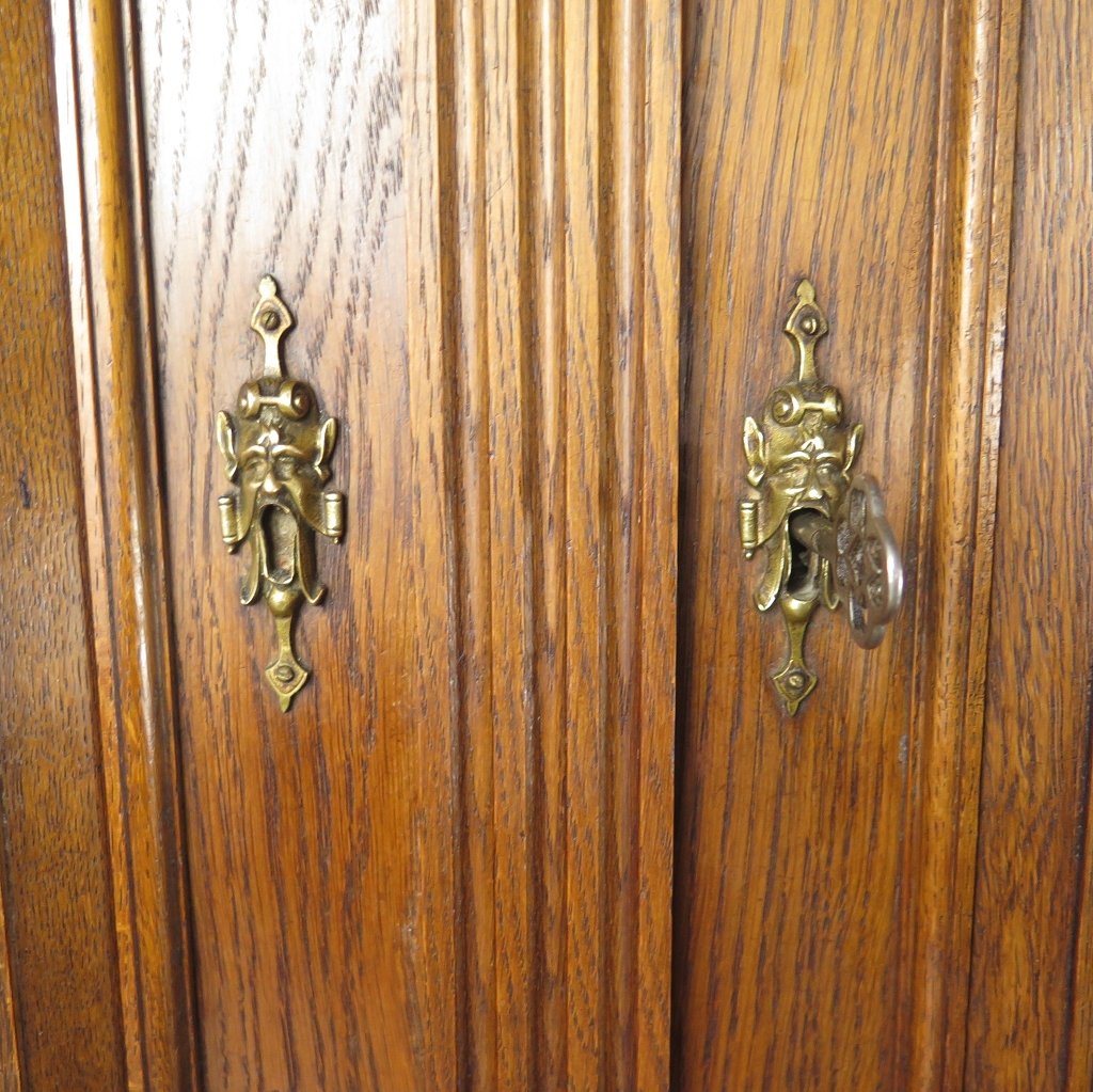 Buffetschrank Schrank Gründerzeit 1880 Eiche