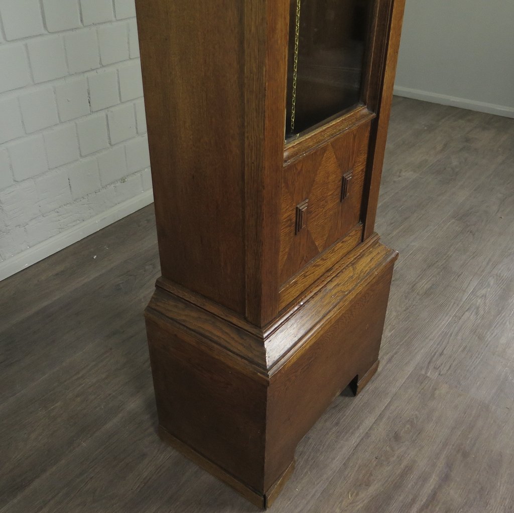 Standuhr Uhr Jugendstil 1910 Eiche