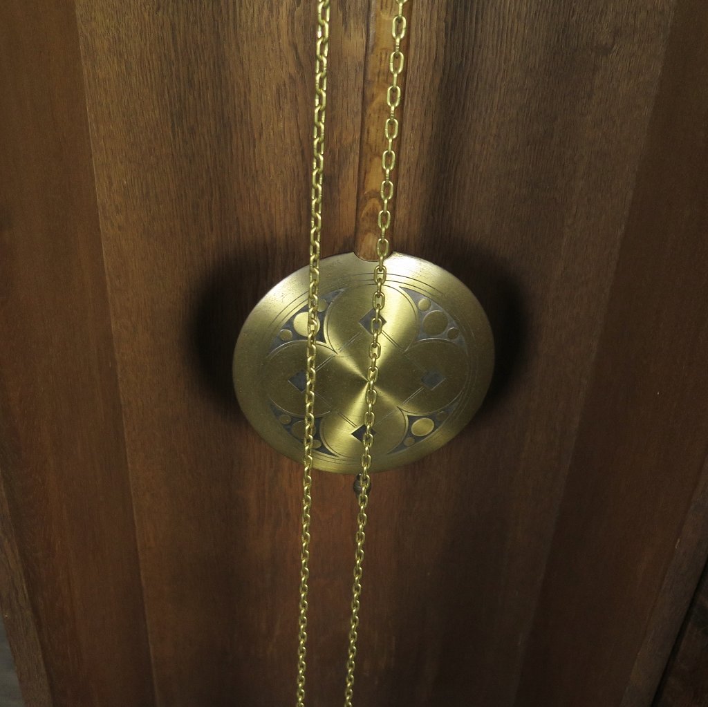 Standuhr Uhr Jugendstil 1910 Eiche