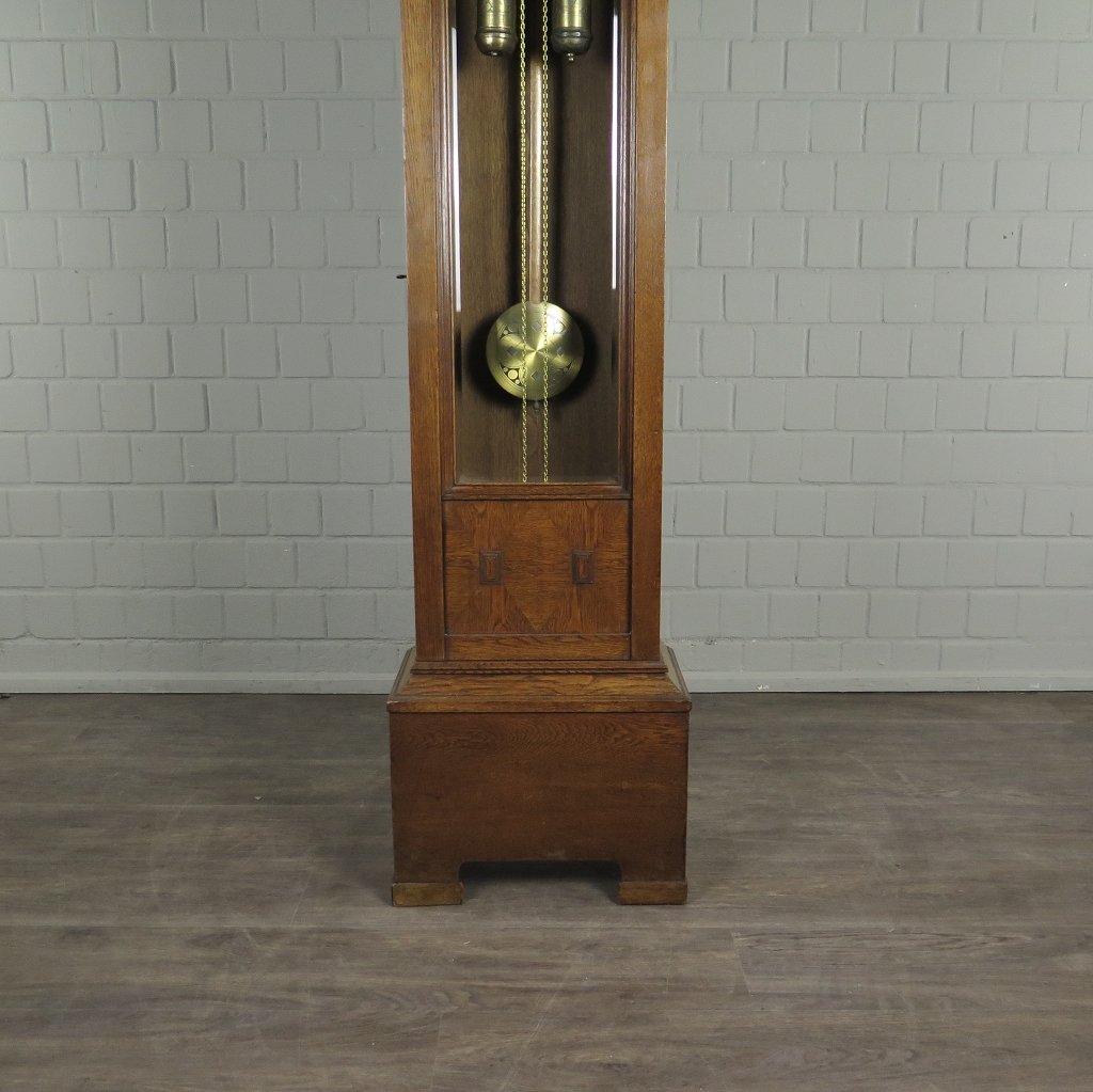 Standuhr Uhr Jugendstil 1910 Eiche