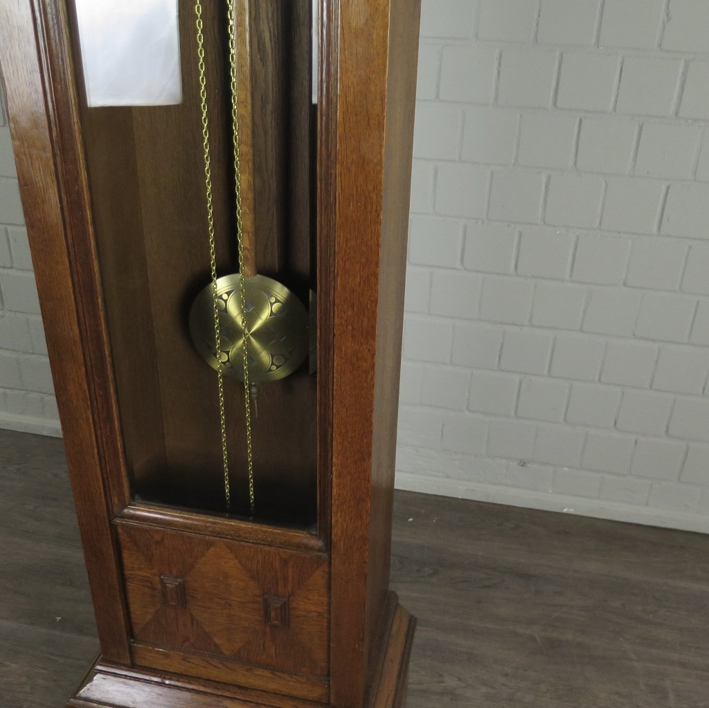 Standuhr Uhr Jugendstil 1910 Eiche