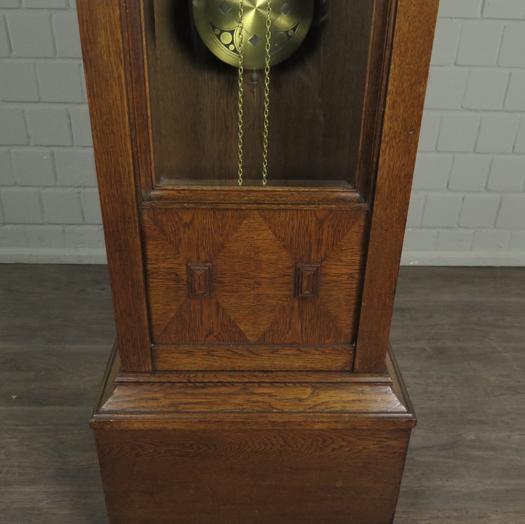 Standuhr Uhr Jugendstil 1910 Eiche
