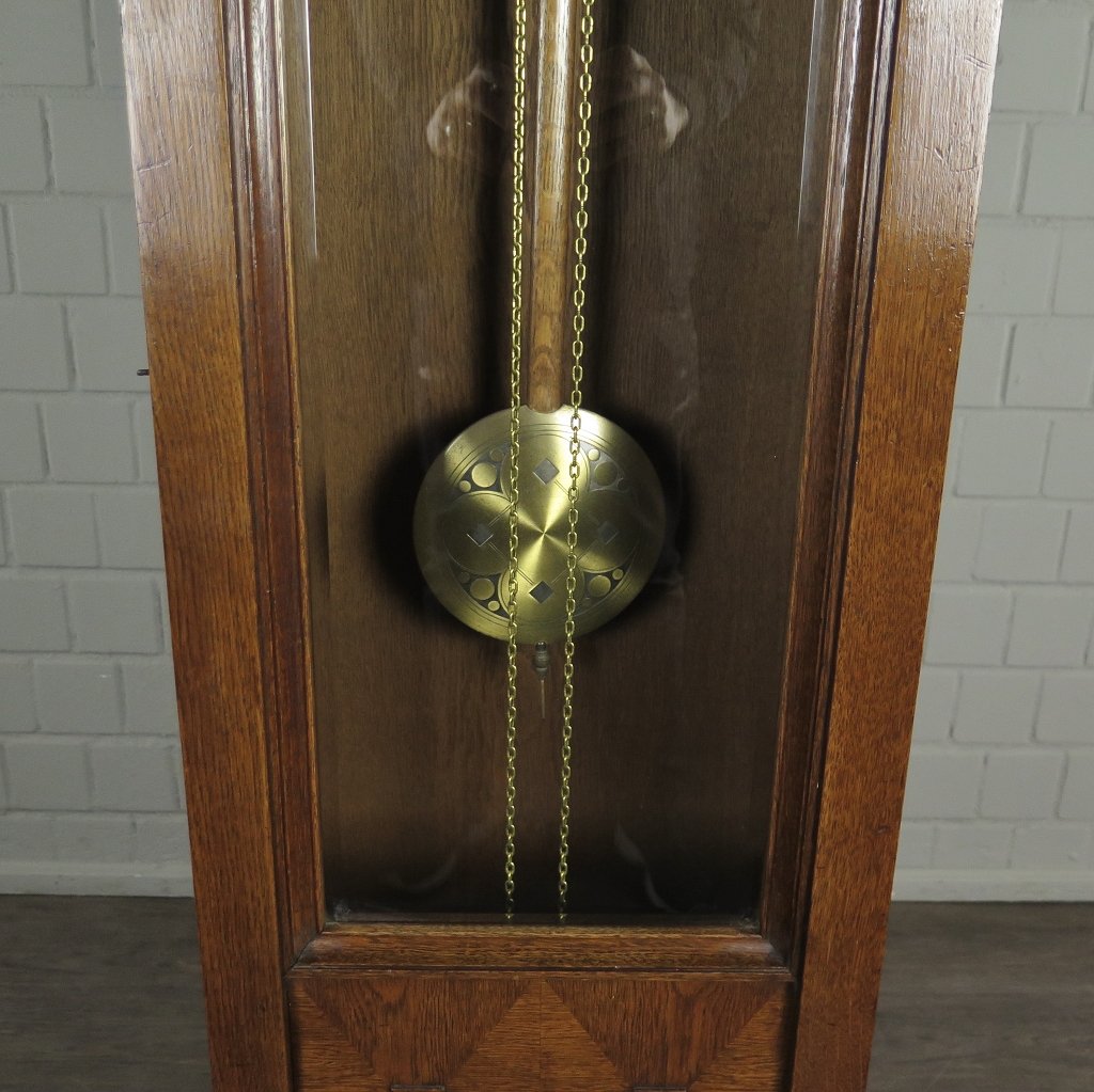 Standuhr Uhr Jugendstil 1910 Eiche