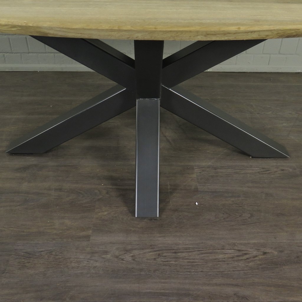 Esstisch Tisch Eiche Oval 2,00 m x 1,10 m