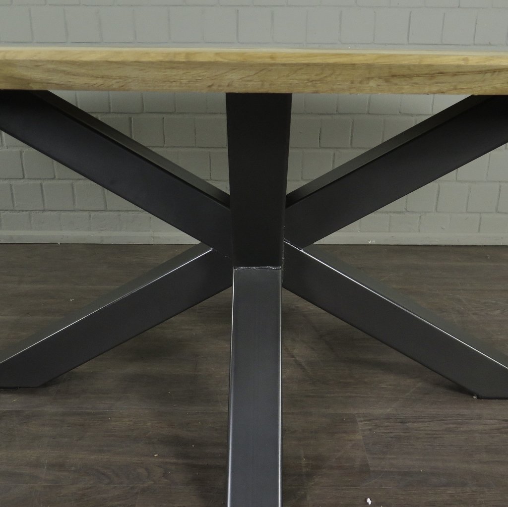 Esstisch Tisch Eiche Oval 2,00 m x 1,10 m