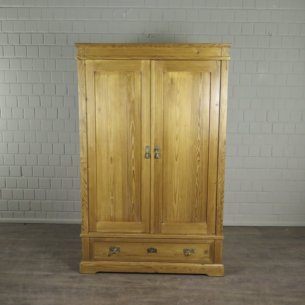 Schrank Kleiderschrank Jugendstil 1910 Kiefer