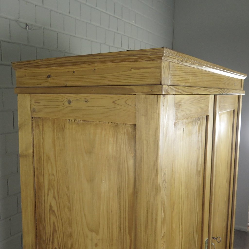 Schrank Kleiderschrank Jugendstil 1910 Kiefer