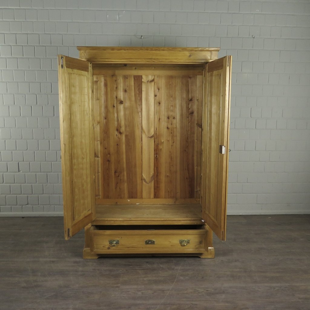Schrank Kleiderschrank Jugendstil 1910 Kiefer