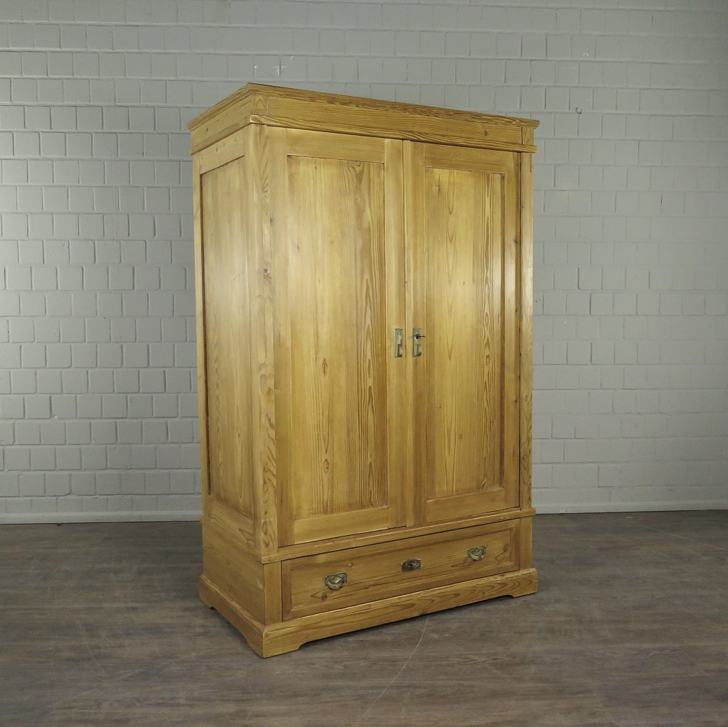 Schrank Kleiderschrank Jugendstil 1910 Kiefer
