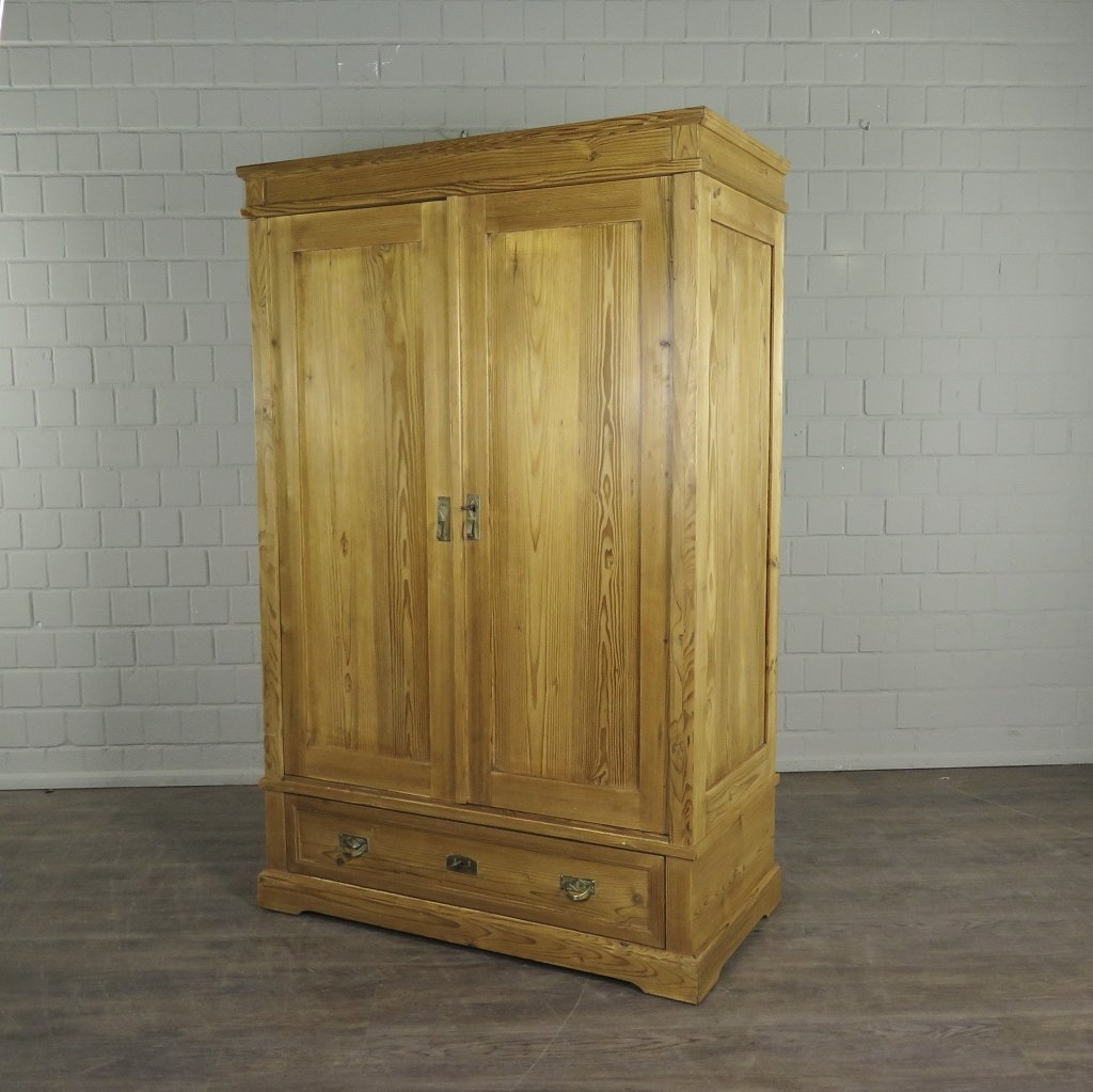 Schrank Kleiderschrank Jugendstil 1910 Kiefer