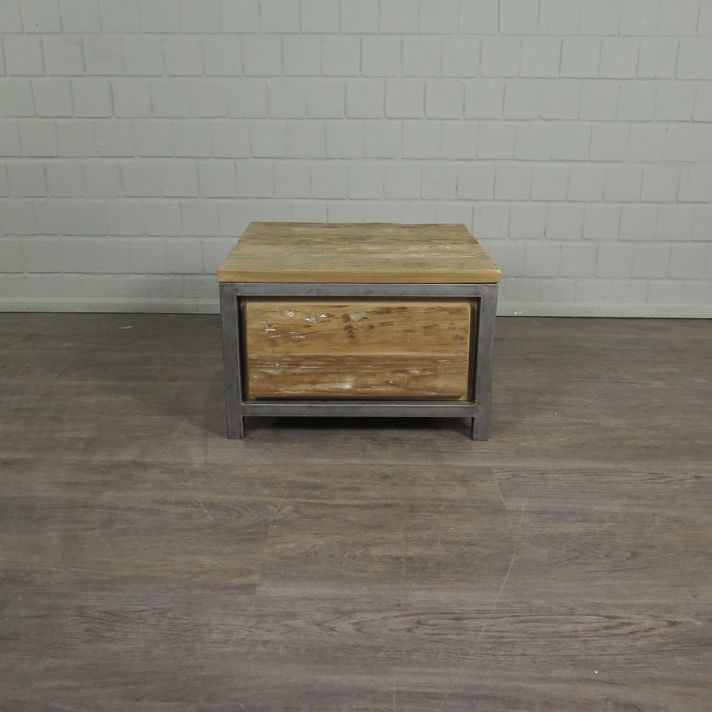 Beistelltisch Tisch Teakholz 0,60 m